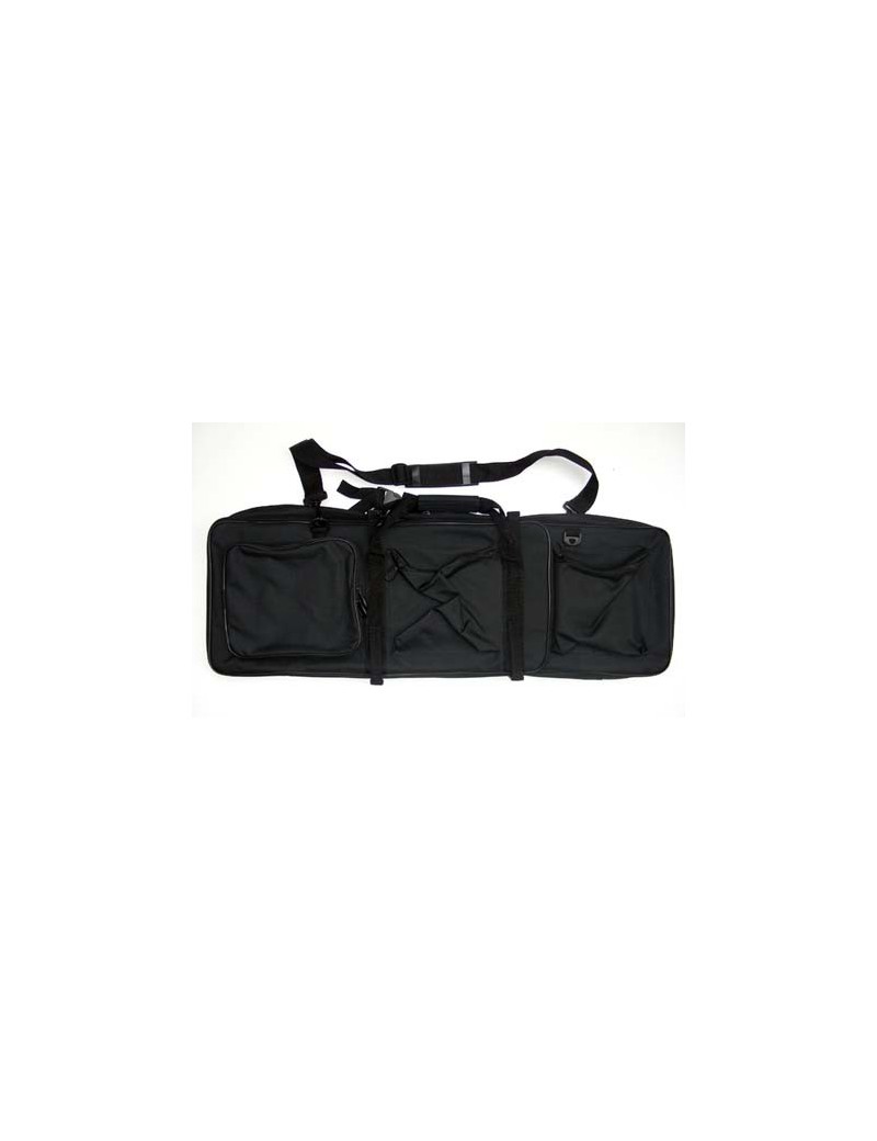 BLACK GUN BAG WITH 4 POCKETS 87X29 [B200B]