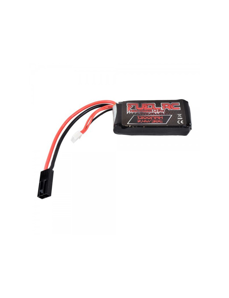 BATERÍA DE COMBUSTIBLE LI-PO 7.4VX 1300MAH 30C [FL-7.4X1300]