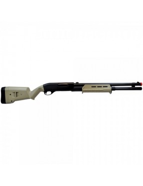 CYMA SHOTGUN 355 LONG PLASTIC TAN [CM355LT]