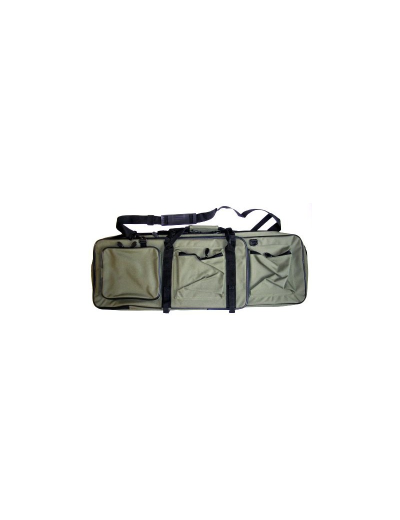 BOLSA VERDE PARA RIFLES 4 BOLSILLOS 86X26 [B200V]