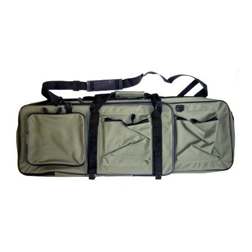 SACO VERDE PARA RIFLES 4 BOLSOS 86X26 [B200V]