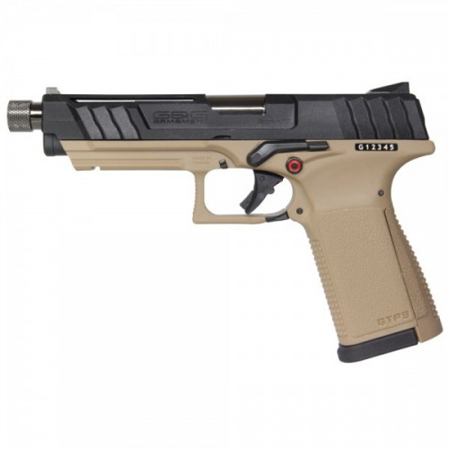 G&G PISTOLA A GAS GTP9 NERA/DESERT TAN [GG-GTP9BT]