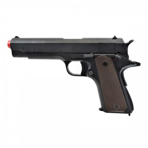 PISTOLA ELECTRICA CYMA COLT 1911 COLOR NEGRO METAL / ABS [CM123]