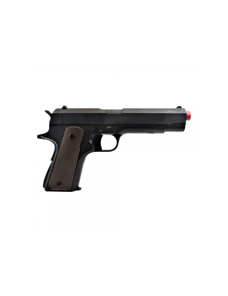 PISTOLA ELECTRICA CYMA COLT 1911 COLOR NEGRO METAL / ABS [CM123]
