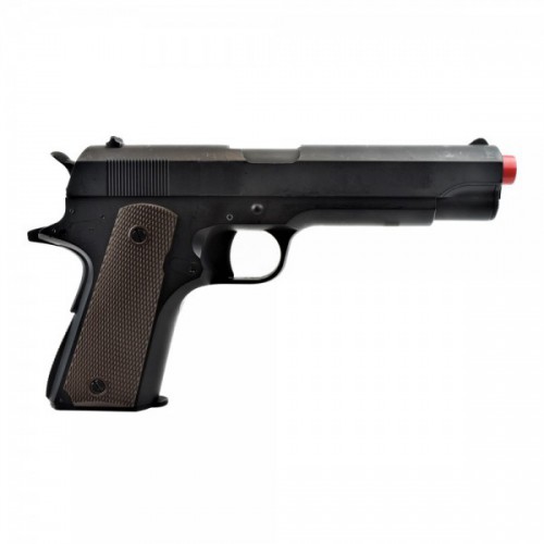 CYMA ELECTRIC PISTOL COLT 1911 FARBE SCHWARZ METALL / ABS [CM123]