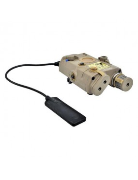 LA-5/PEQ-15 LED-Taschenlampe und Laserpointer TAN [EL-EX276T]