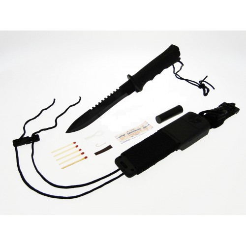 CUCHILLO SUPERVIVENCIA SERIE TÁCTICA RAMBO [RM-H7]