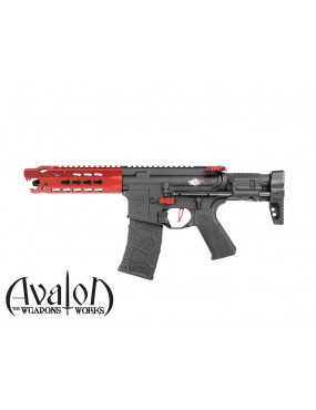 CARABINE ÉLECTRIQUE VFC AVALON LEOPARD KEYMOD RED CQB [AV1-M4LOPSRD01]