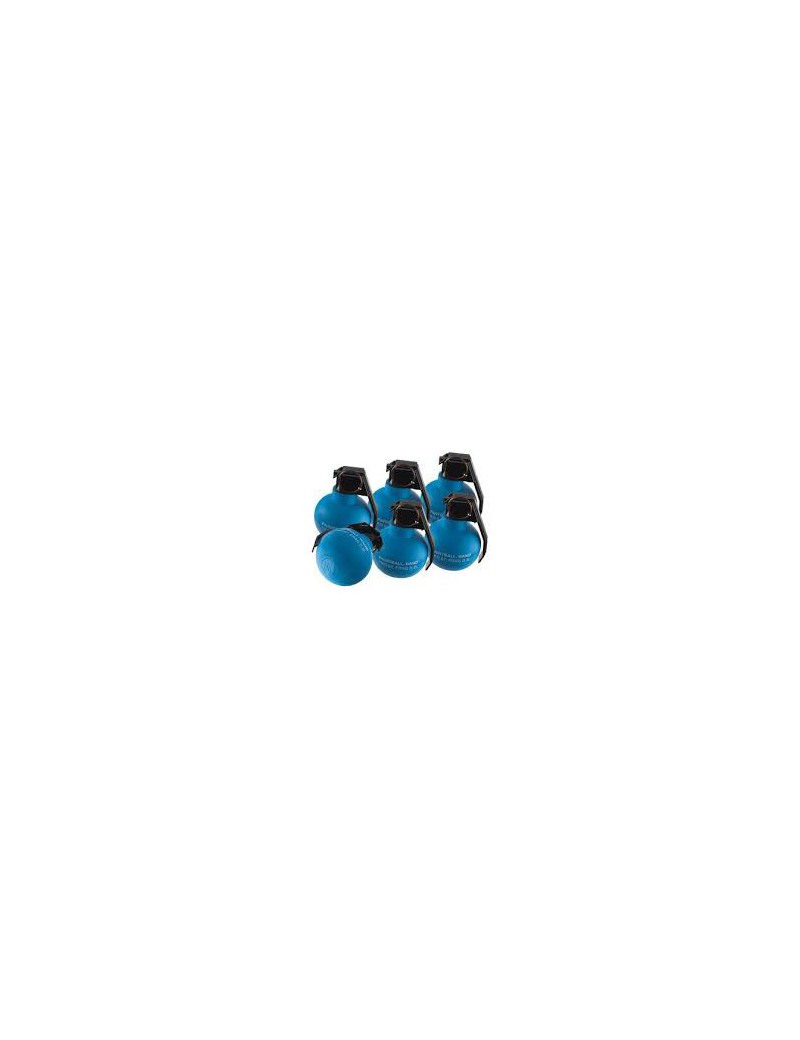 TAGINN TAG-67 HAND GRENADE PIROTECNICA PAINTBALL SET X6 [TAG-67 BLUE X6]