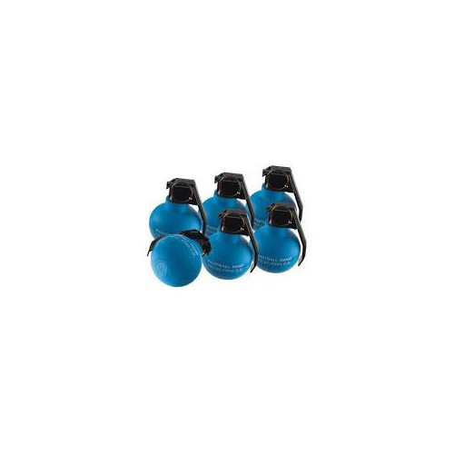 TAGINN TAG-67 HAND GRENADE PIROTECNICA PAINTBALL SET X6 [TAG-67 BLUE X6]