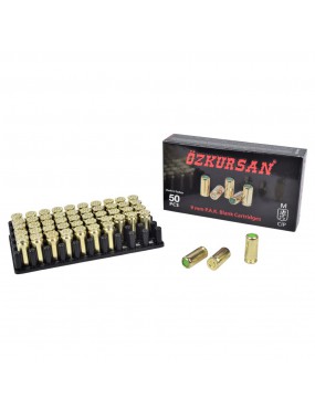 OZKURSAN CARTUCCE A SALVE CALIBRO 9MM P.A.K. 50 PZ [CT13]