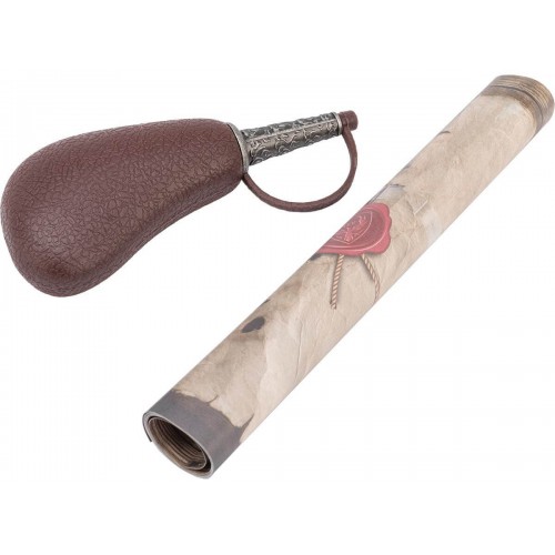 PISTOLET À GAZ ARGENT PIRATE FLINTLOCK [HG 502SILV]