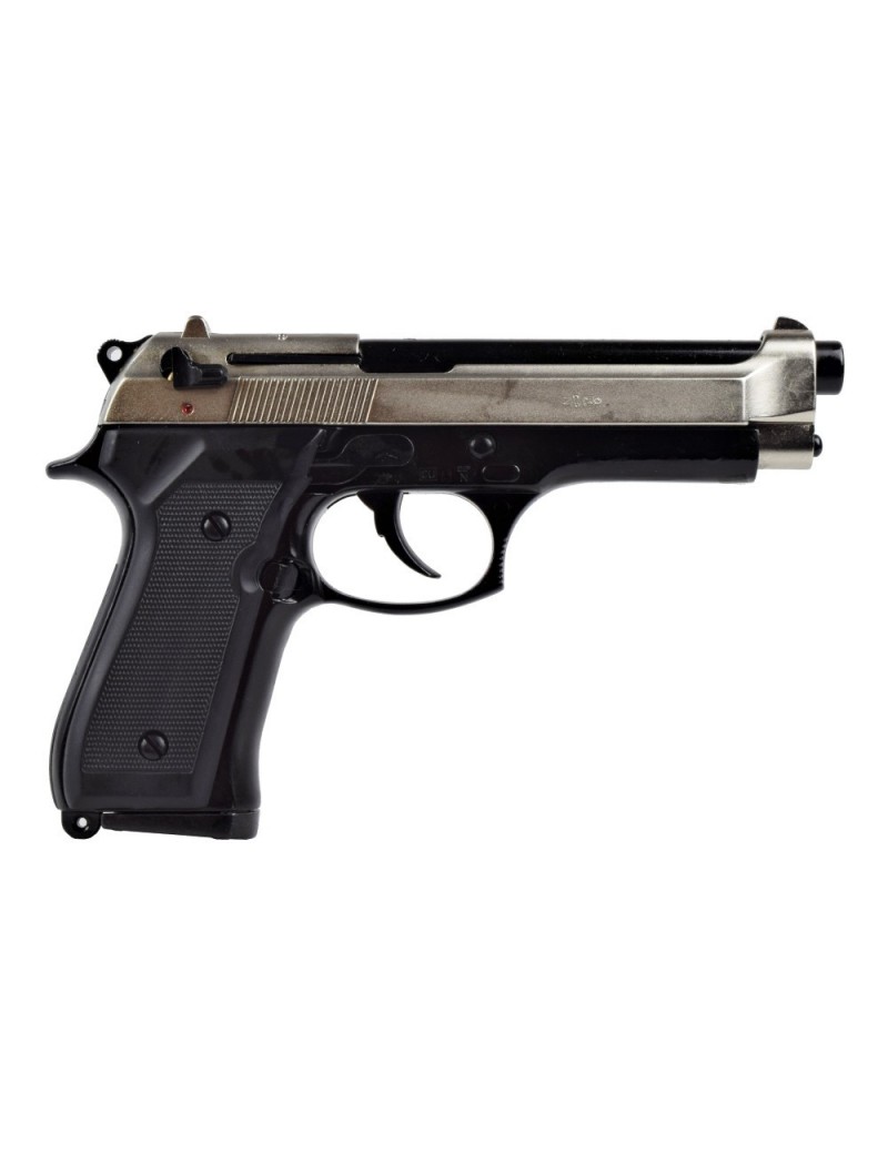 BRUNI BERETTA 92 BLANK PISTOLET CALIBRE 8MM BICOLORE [BR-1300BN]