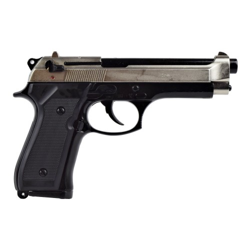 BRUNI BERETTA 92 BLANK PISTOLET CALIBRE 8MM BICOLORE [BR-1300BN]
