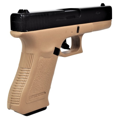 PISTOLA BRUNI BLANK CALIBRE G17 9MM NEGRO / BRONCEADO [BR-1401BT]