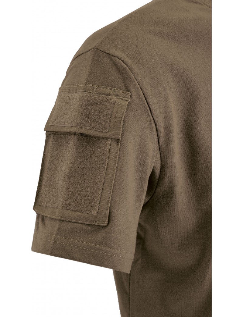 T-SHIRT TÁTICO MANGAS CURTAS COM BOLSOS DEFCON 5 [D5-1739 CB]
