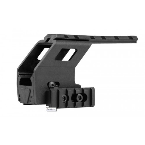 RAIL BASE SYSTEM PER PISTOLA GLOCK 17/18/19 BLACK [WO-GB49B]