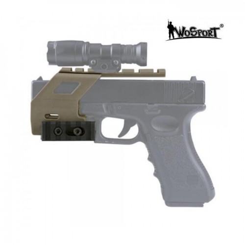 SISTEMA DE BASE DE CARRIL PARA PISTOLA TAN GLOCK 17/18/19 [WO-GB49T]
