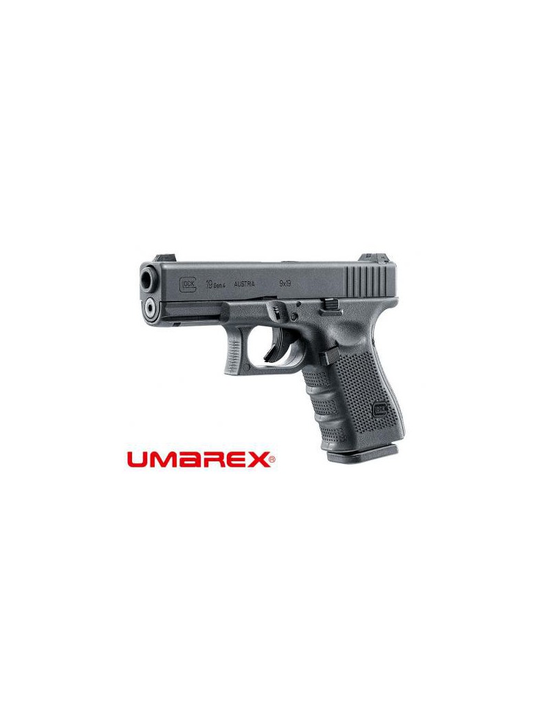 PISTOLA DE GAS GLOCK 19 GEN 4 ° UMAREX BLOWBACK [2.6456]