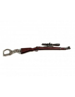 PRECISION RIFLE KEY RING METAL MAUSER [09869]