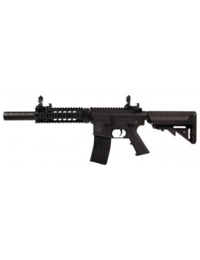 ELECTRIC RIFLE M4 NY FORCES SILENT OPS BLACK HANDGUARD METAL COLT [180863]