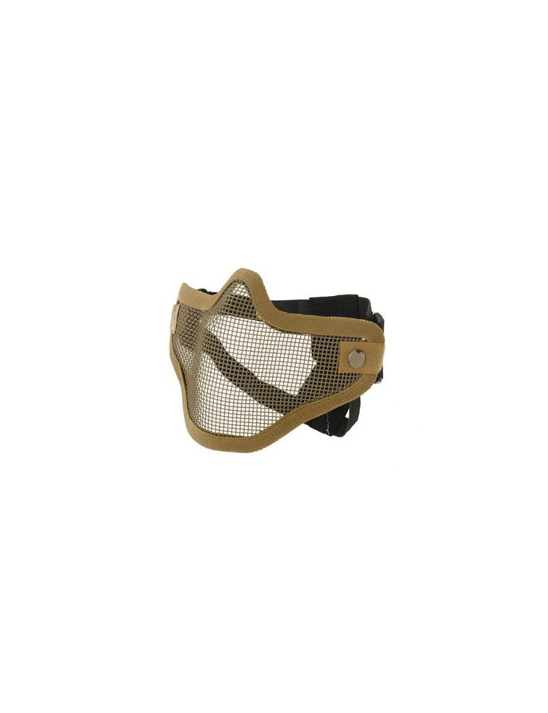 SWISS ARMS MASCHERA FACCIALE CON RETE METALLICA TAN [604520]