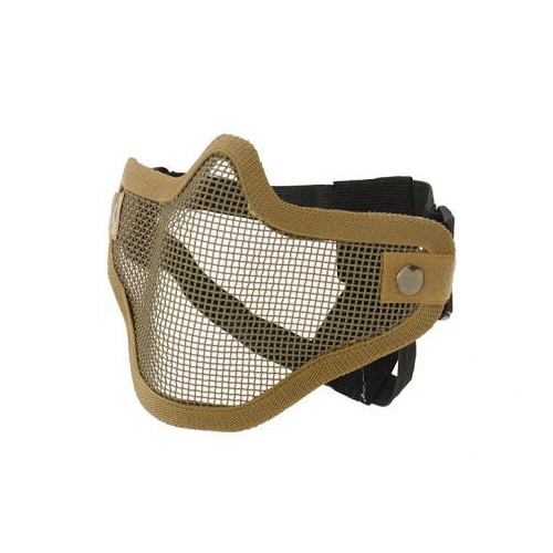 SWISS ARMS MASCHERA FACCIALE CON RETE METALLICA TAN [604520]