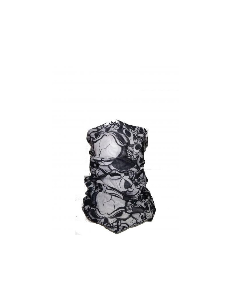 COLLIER À CRÂNES EN COTON BARBARIQUE [30587]