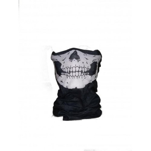 COLLAR CON DISEÑO DE CRÁNEO DE ALGODÓN BARBÁRICO [30583]