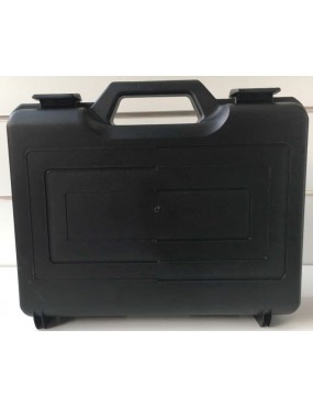 CASE NEGRINI PORTE-PISTOLET RIGIDE NOIR 34X21X10 CM [2.0514] 2