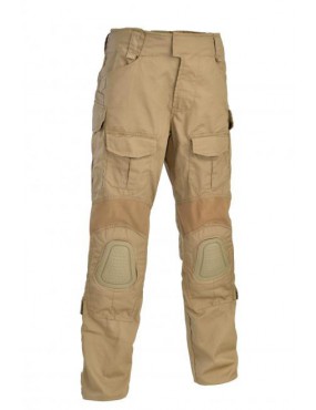 DEFCON 5 GLADIO TACTICAL PANTS WITH PLASTIC KNEE PADS TAN COLOUR [D5-3227 CT]