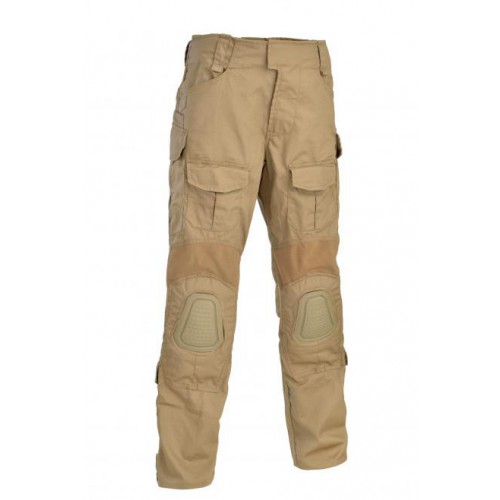 DEFCON 5 GLADIO TAKTISCHE HOSE MIT KUNSTSTOFF-KNIESCHÜTZEN FARBE TAN [D5-3227 CT]