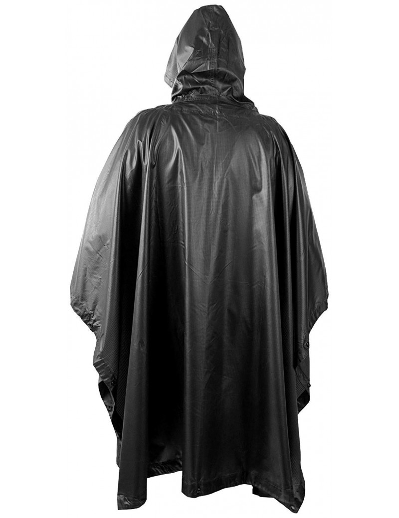 PONCHO IMPERMEABILE NERO HELICON [PO-MUS-PO]