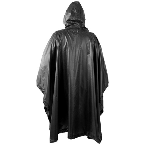 HELICON PONCHO IMPERMEABILE NERO [PO-MUS-PO]