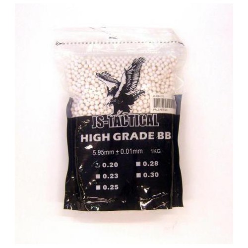 SCHÜSSE 0,25 WEISS JS-TAKTISCH [JS-BB0.25]