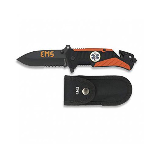 COLTELLO RICHIUDIBILE ''EMS'' ALBAINOX CON CUSTODIA [19745]