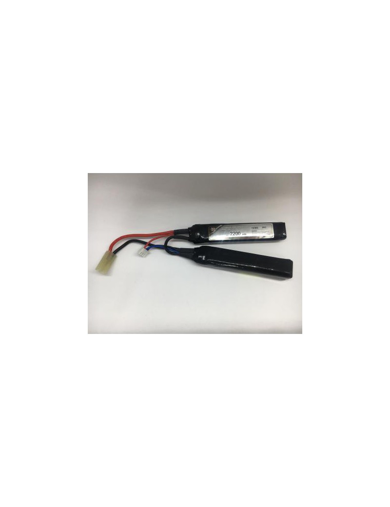 BATTERIA LIPO 7.4 v x 2200 mAh 20C DOPPIA CRANE [AB2S2PP22N20]