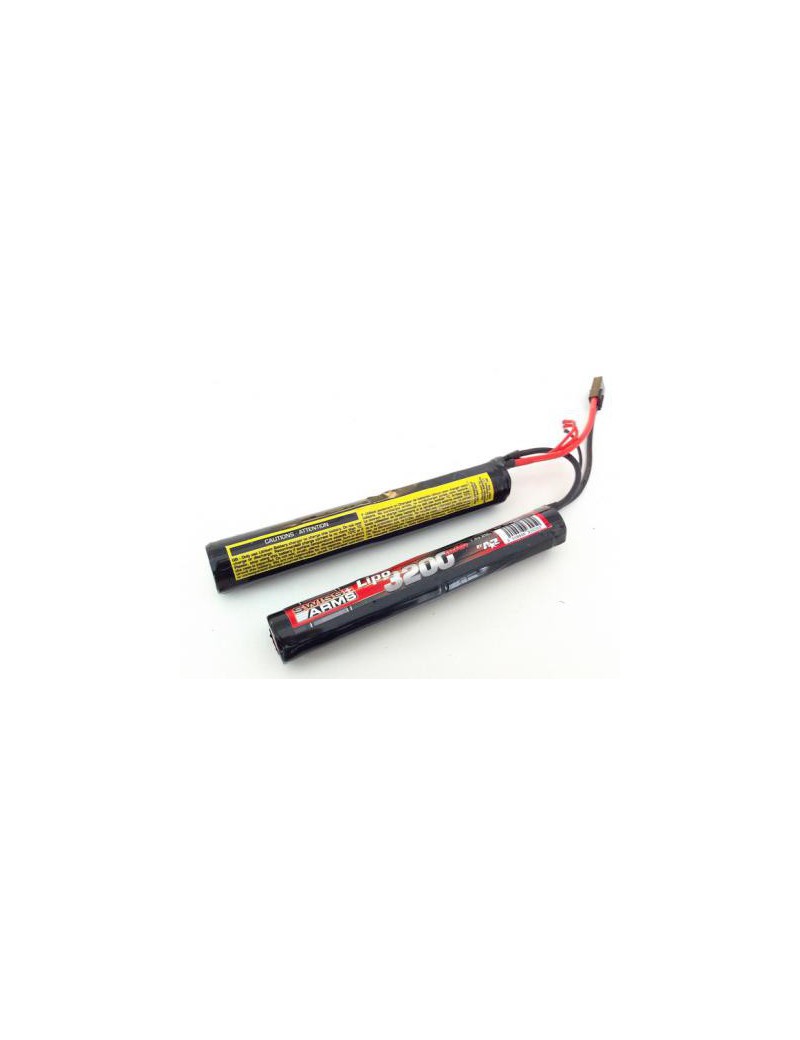 CRANE LIPO BATTERY 7.4v 3200mAh 25c SCHWEIZER ARME [7.4X3200CQB]