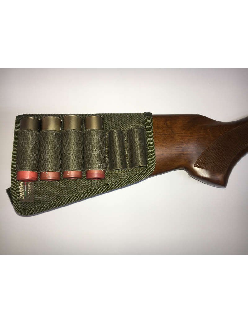 PORTE-CARTOUCHE POUR ARBALÈTE EN TISSU POLYESTER VERT [2.0608]