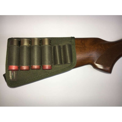 PORTE-CARTOUCHE POUR ARBALÈTE EN TISSU POLYESTER VERT [2.0608]