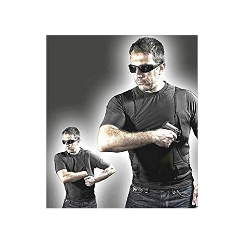 WEISSES T-SHIRT MIT INTERNEM AMBIDEXTROUS HOLSTER VEGA HOLSTER GRÖSSE M [UWH401WII]