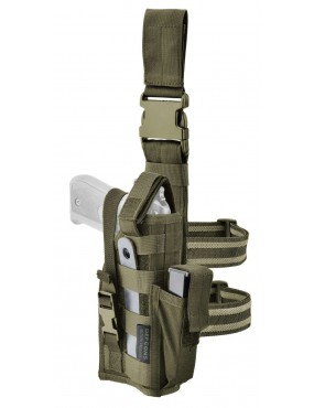 DEFCON 5 AMBIDEXTROUS THIGH HOLSTER GREEN COLOR [D5-GS08 OD]