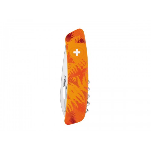 COLTELLO SWIZA TT05 TICK TOOL ORANGE FERN [C410 902060]