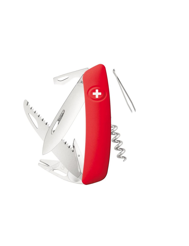SWIZA COLTELLO TT05 TICK TOOL ROSSO [C410901000]
