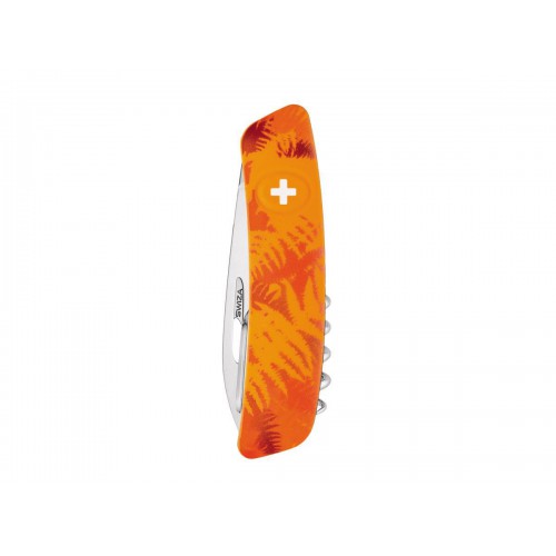 COLTELLO SWIZA TT03 TICK TOOL ORANGE FERN [C410 702060]