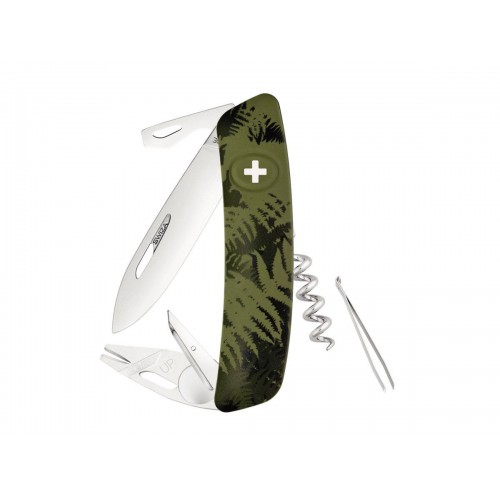 COUTEAU FOUERNE OLIVE SWIZA TT03 TICK TOOL [C410 702050]
