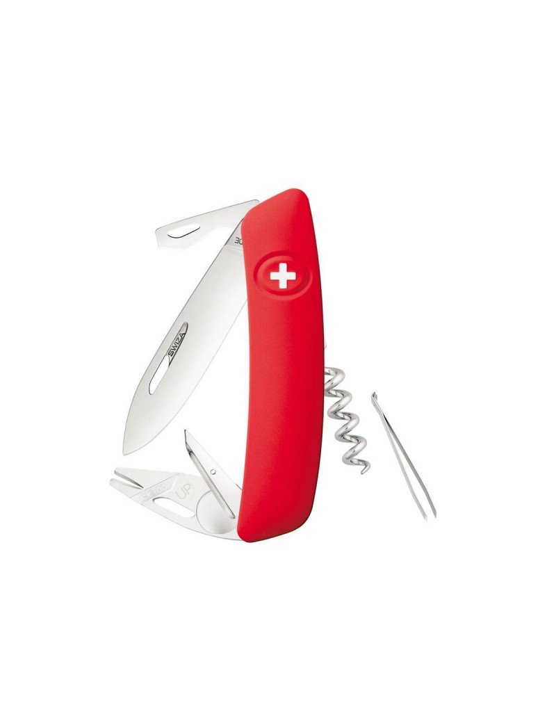 SWIZA TT03 TICK TOOL RED KNIFE [C410 701000]