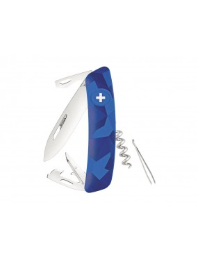 SWIZA COLTELLO C03 CAMOUFLAGE BLUE URBAN [C410302030]