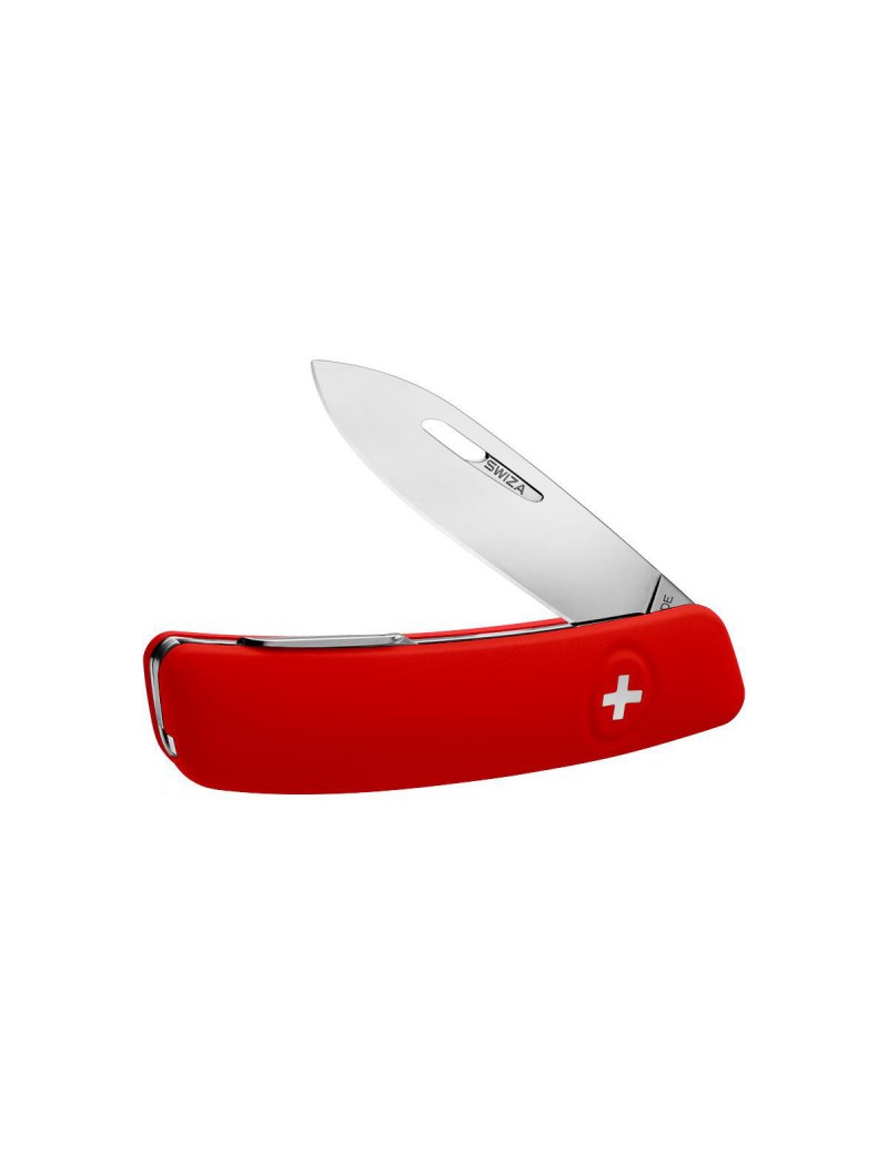 COUTEAU ROUGE SWIZA D01 [C410 101000]