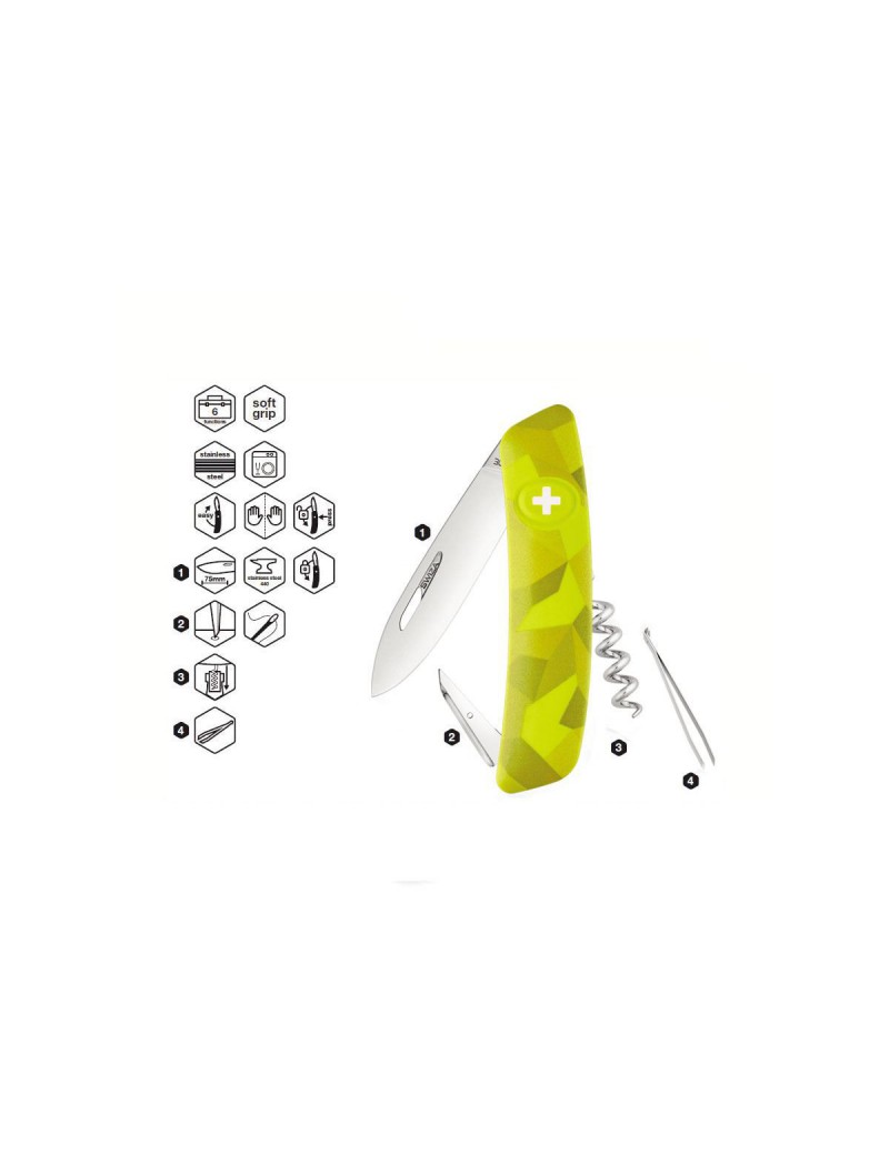 SWIZA COLTELLO C01 CAMOUFLAGE MOSS URBAN [C410102080]